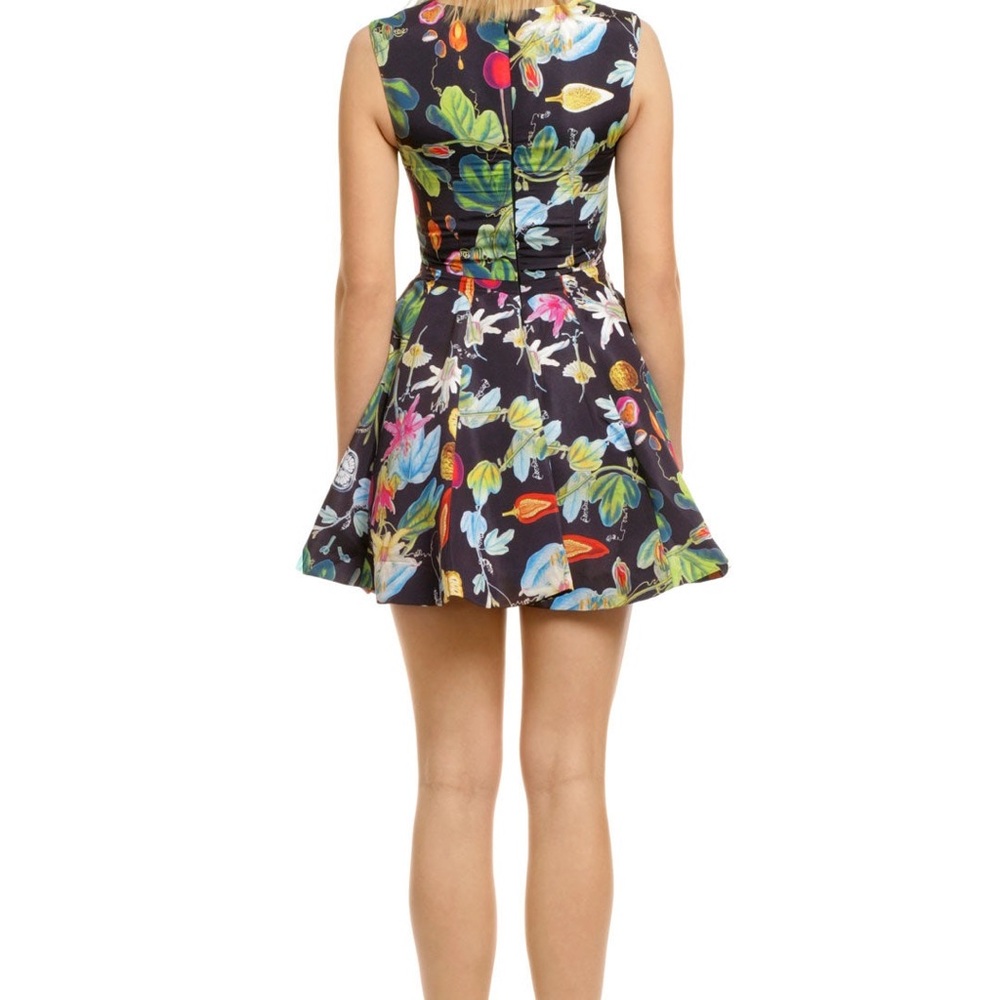 Camilla & Marc Cosmic Gardens Revival Floral Mini Dress Size 6 - Picture 2 of 7